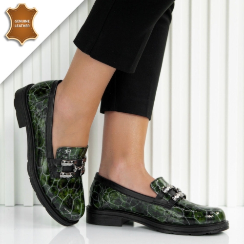 Обувки Delina Green