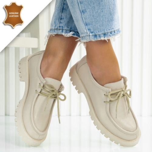 Обувки Diona Beige