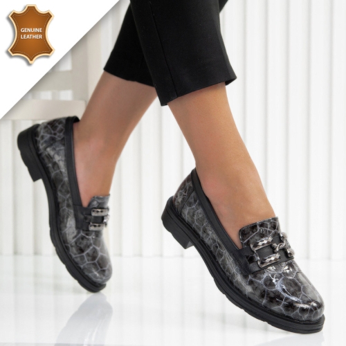 Обувки Delina Grey