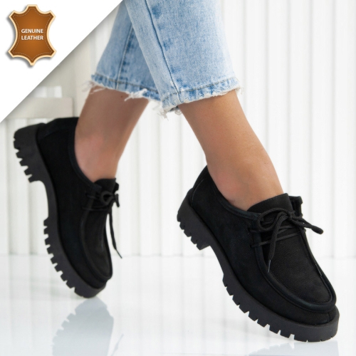 Обувки Diona Black