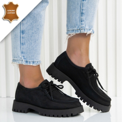 Обувки Diona Black