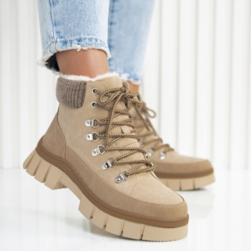 Боти Svetlana Beige