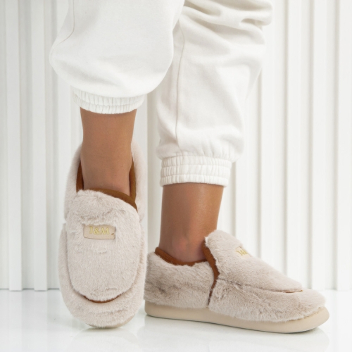 Пантофи Missy Beige