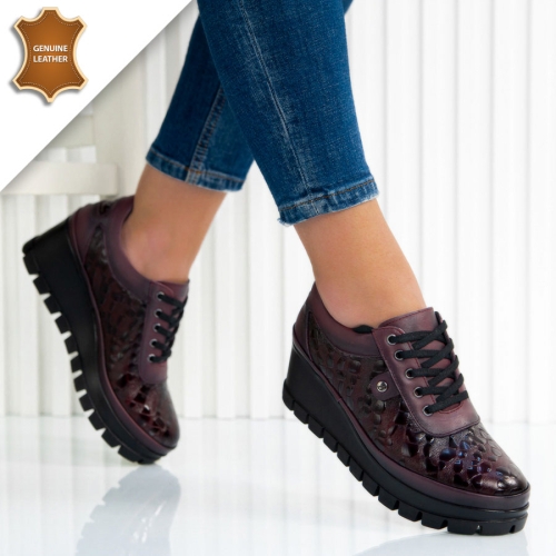 Обувки Samira Wine red