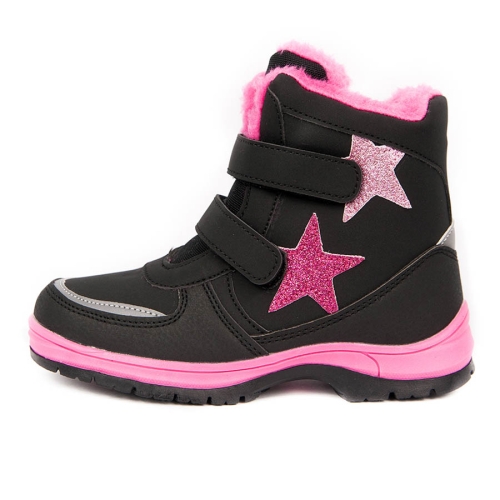 Боти Star black/pink