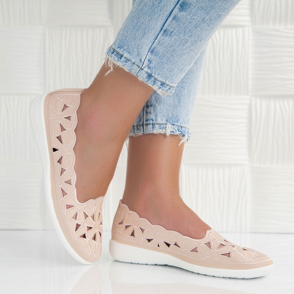Обувки Teodora Pink