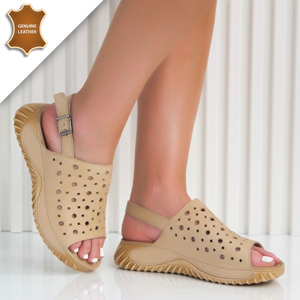 Сандали Elitia Beige