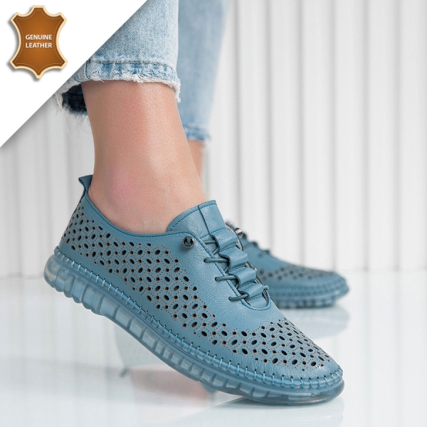 Обувки Agape Light Blue