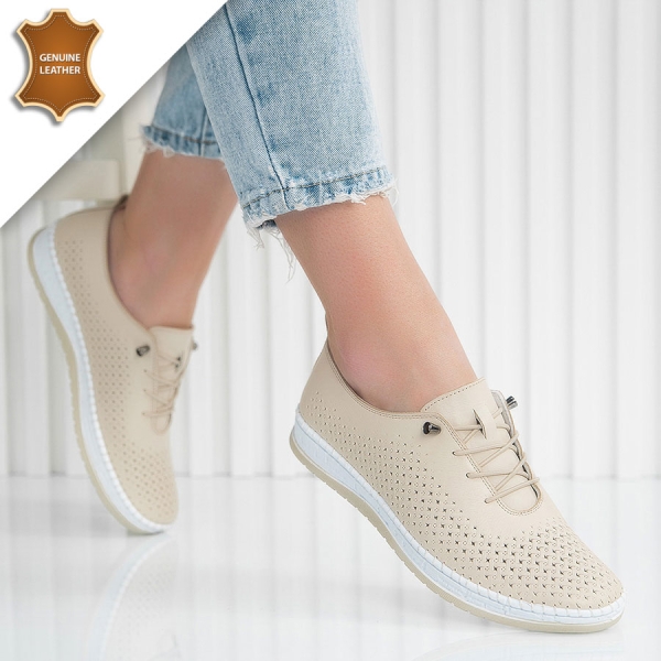 Обувки Happy Beige