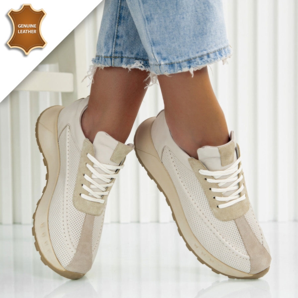 Обувки Marina Beige