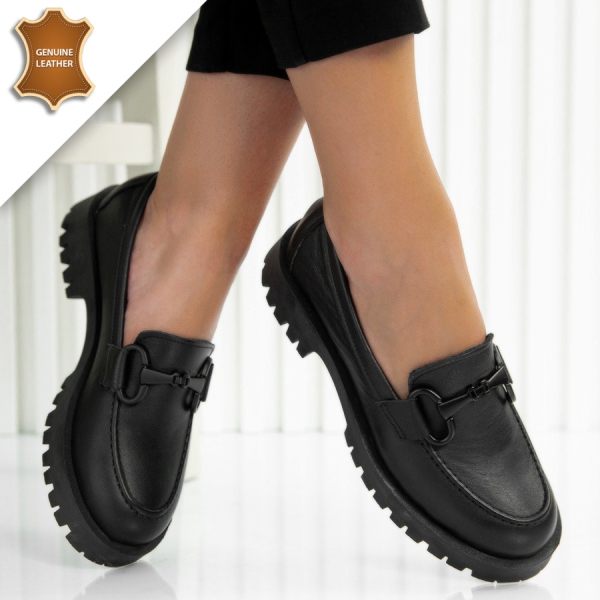 Обувки Florena Black