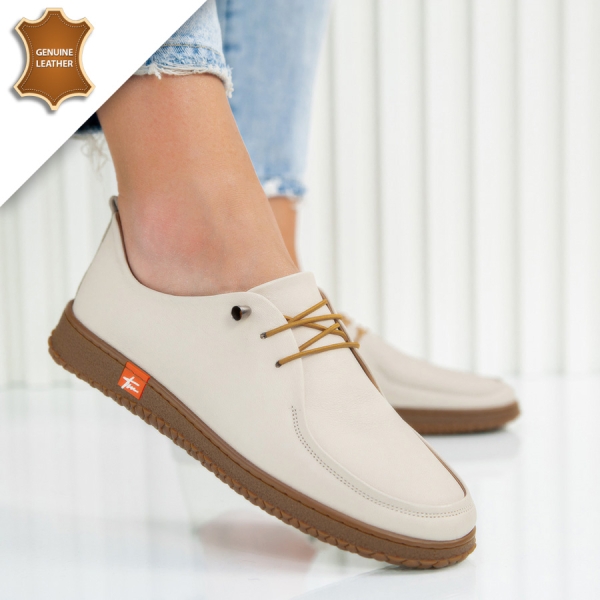 Обувки Cassandra Beige