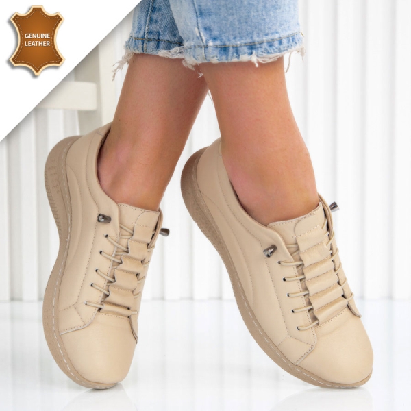 Обувки Kevin Beige