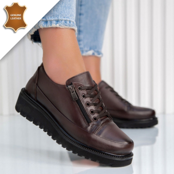 Обувки Vayana Brown