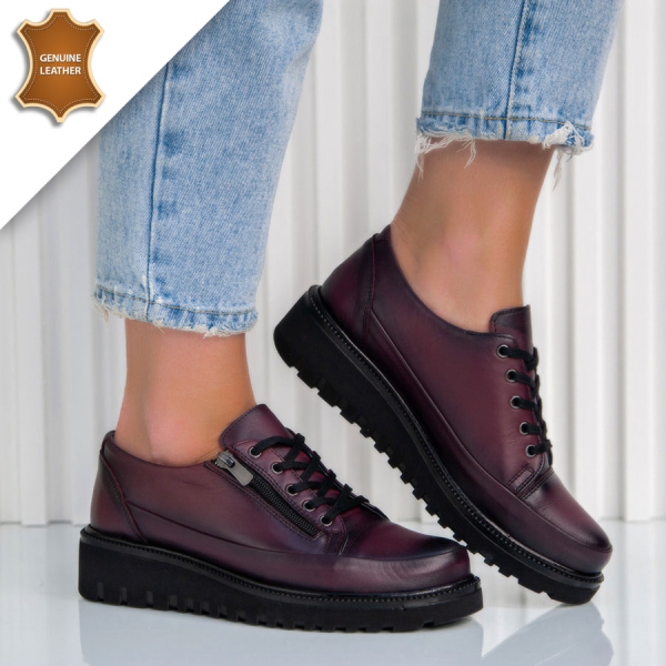 Обувки Vayana Wine red