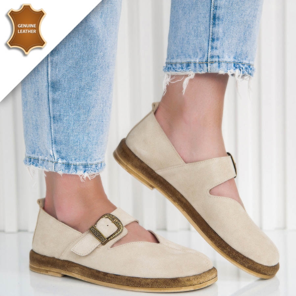 Обувки Gemini Beige