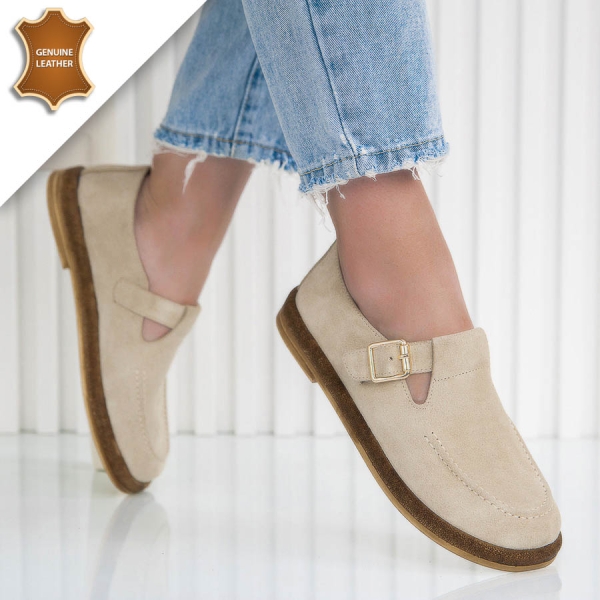 Обувки Lavora Beige
