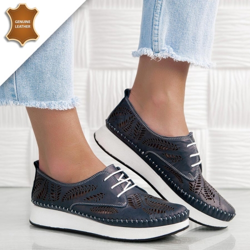 Обувки Flora Blue