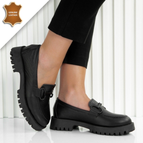 Обувки Florena Black