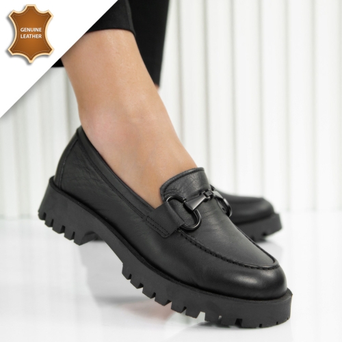 Обувки Florena Black