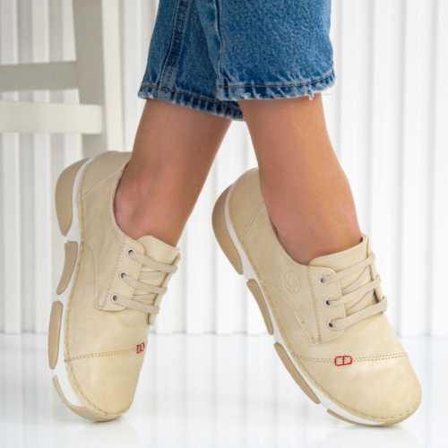 Обувки Magy Beige