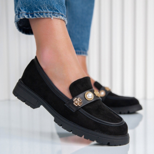 Обувки Selia Black