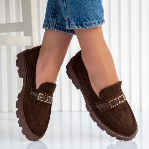 Обувки Morgana Brown