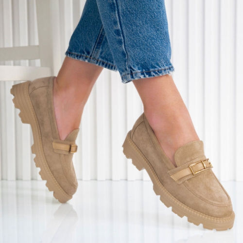 Обувки Morgana Beige