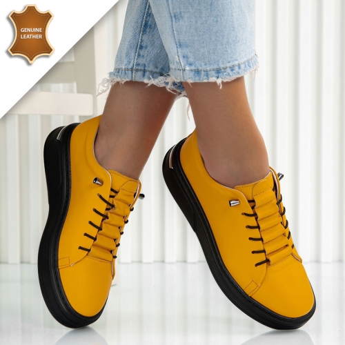 Обувки Zara Yellow