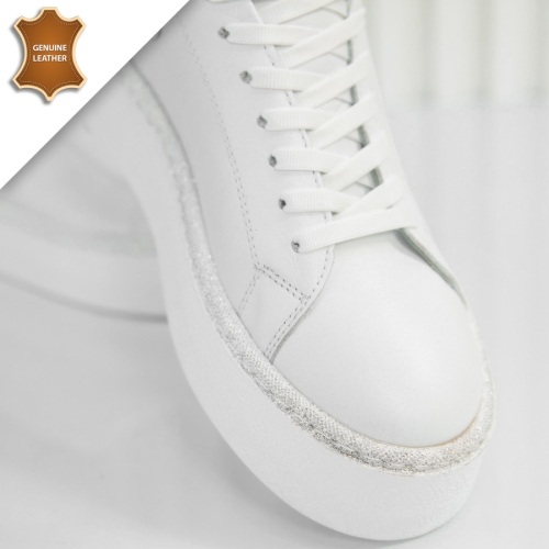 Обувки Bianka White