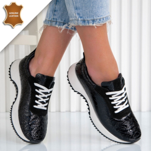 Обувки Lorins Black