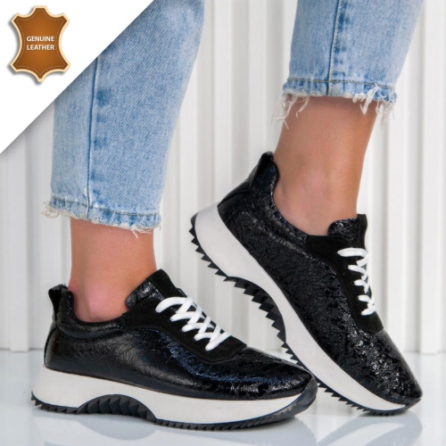 Обувки Lorins Black