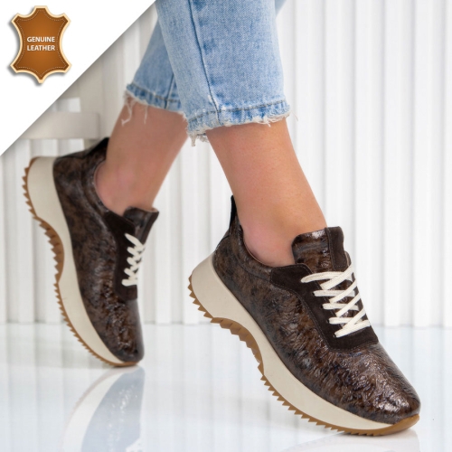 Обувки Lorins Brown