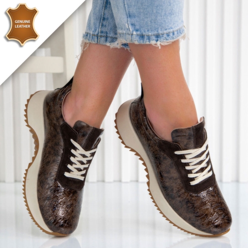 Обувки Lorins Brown