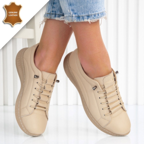 Обувки Kevin Beige