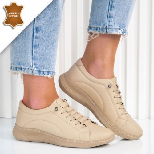 Обувки Kevin Beige