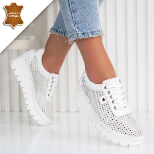 Обувки Kristal White