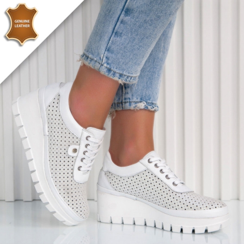 Обувки Kristal White