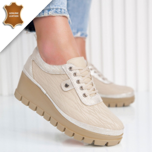 Обувки Dolores Beige