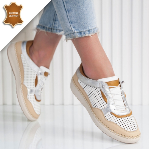 Обувки Modena White