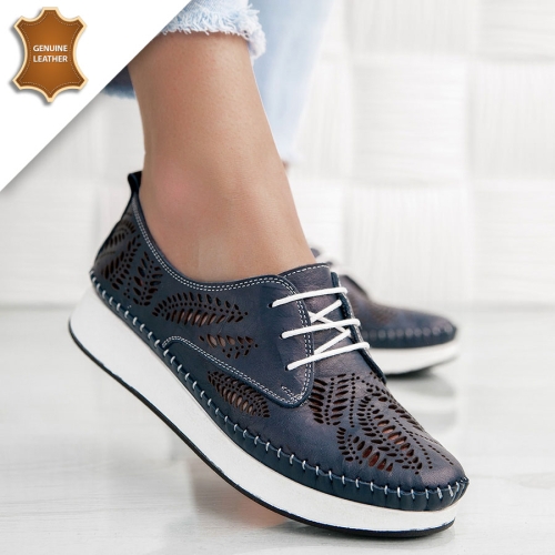 Обувки Flora Blue