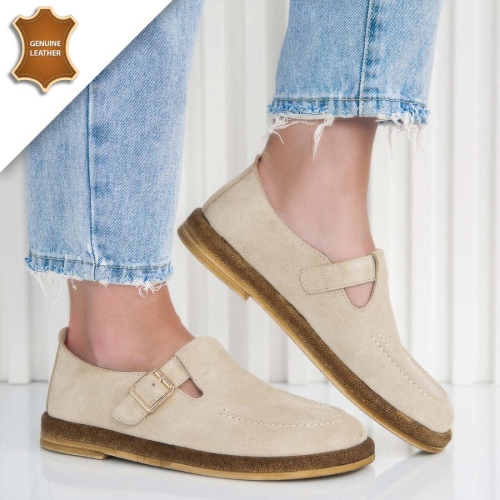 Обувки Lavora Beige