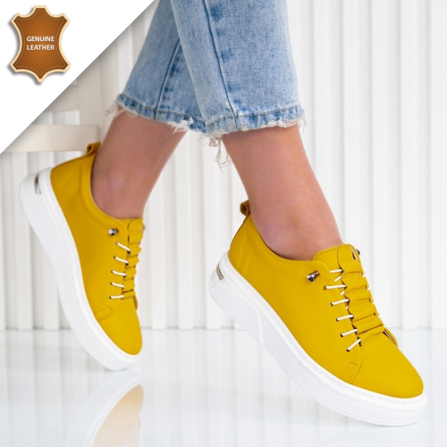 Обувки Zara Yellow