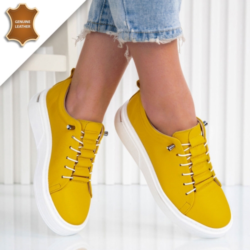 Обувки Zara Yellow