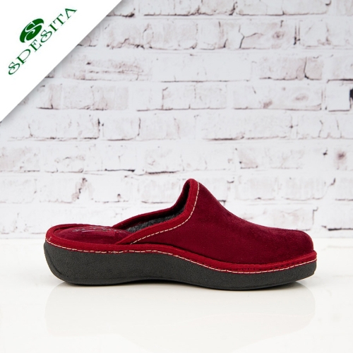 Пантофи Heart Wine red