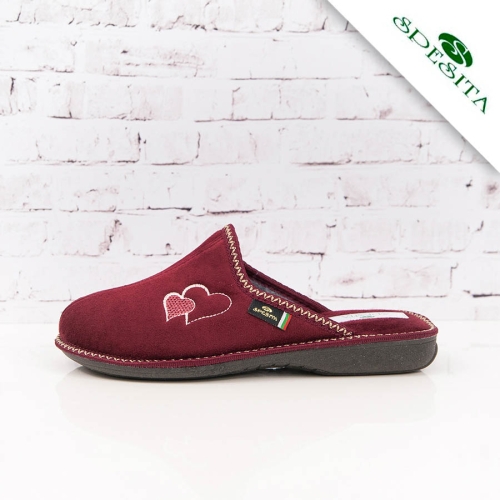 Пантофи Harmoni Wine red