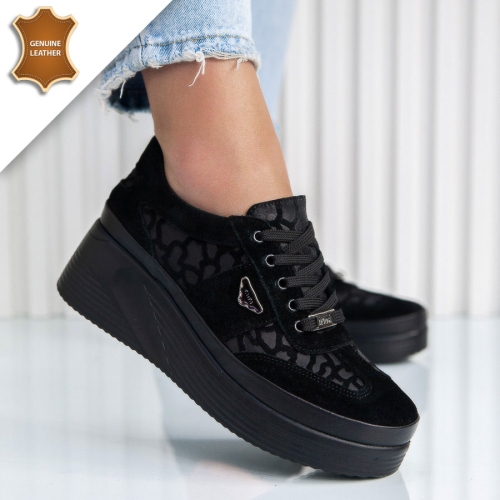 Обувки Naira Black